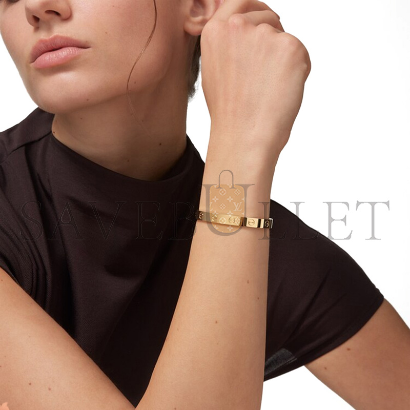 CARTIER LOVE BRACELET SINGLE-SCREW CLOSURE CLASSIC MODEL 6.1MM B6081817